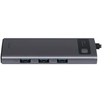 USB-разветвитель Baseus Metal Gleam Series