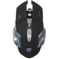 Мышь беспроводная/проводная Aceline AGS-W01  черный
