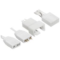 Fan kit ID-COOLING TF Series [TF-12025-PRO-ARGB-WHITE TRIO] white