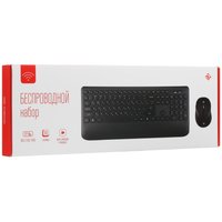 Клавиатура+мышь беспроводная   DEXP SMK-679612AG черный