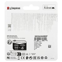 Карта памяти Kingston Canvas Go! Plus microSDXC 64 ГБ [SDCG4/64GBSP]