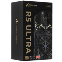 Мышь беспроводная/проводная Attack Shark R5 Ultra [Shark R5 White] белый