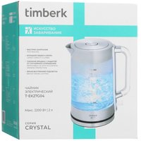 Электрочайник Timberk T-EK27G04 серебристый