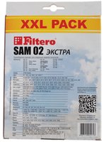 Комплект пылесборник и фильтр Filtero SAM 02 XXL PACK