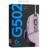 Мышь проводная Logitech G502 HERO [910-007660] фиолетовый