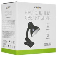 Настольный светильник СТАРТ CT03 черный