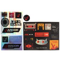 Коврик ARDOR GAMING Asia Glass (M) белый