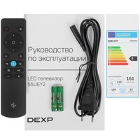 55" (138 cm) TV DEXP 55UEY2 black