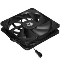 Вентилятор ID-COOLING TF Series [TF-12025-PRO-BLACK] черный