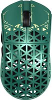 Мышь беспроводная/проводная Attack Shark R5 Ultra [Shark R5 Green] зеленый