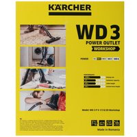 Строительный пылесос  Karcher WD 3 P V-17/4/20 Workshop