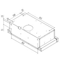 Вытяжка телескопическая DEXP YT60W белый/белый