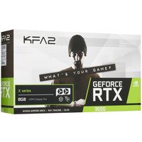 Видеокарта KFA2 GeForce RTX 3050 X Black OC RGB [35NSL8MD6YEK]