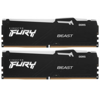 Оперативная память Kingston FURY Beast Black RGB [KF560C30BBEAK2-64] 64 ГБ