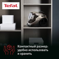 Пылесос  Tefal Compact Power TW3786RA серый