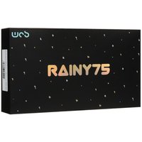 Клавиатура  проводная + беспроводная WOBKEY Rainy75 Pro цвет серебристый