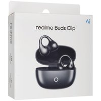 Наушники TWS Realme Buds Clip  черный 2025