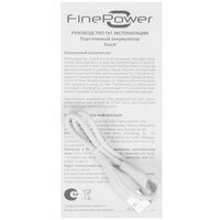 Портативный аккумулятор FinePower Touch белый