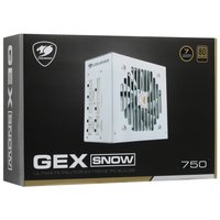 Блок питания Cougar GEX 750 SNOW [31GE075002R01] белый