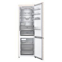 Холодильник с морозильником   LG GC-B640FEKM бежевый