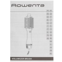 Фен-щетка Rowenta Volumizer CF6135F0 белый/розовый