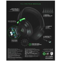 Проводные наушники Razer Kraken V4 X  черный 2024