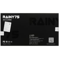 Клавиатура  проводная + беспроводная WOBKEY Rainy75 Pro цвет белый