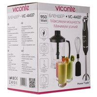 Блендер погружной Viconte VC-4437 черный