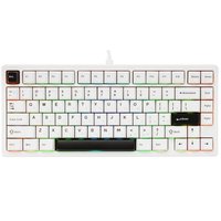 Клавиатура  проводная + беспроводная WOBKEY Rainy75 Pro цвет белый