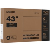 43" (108 см) Телевизор DEXP 43FCY2 черный