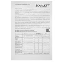 Отпариватель Scarlett SC-GS130S39 белый