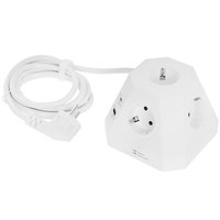 Сетевой фильтр AGNI TP-VH4U5E-PD2-2m-white белый