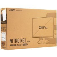 23.8" Монитор Acer Nitro KG241YX3bip черный