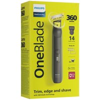 Триммер Philips OneBlade QP6542/15 черный/желтый