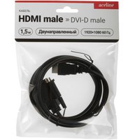 Кабель  Aceline HDMI - DVI-D, 1.5 м