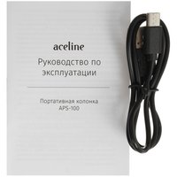 Портативная колонка Aceline APS-100, красный