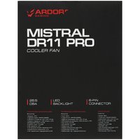 Комплект вентиляторов ARDOR GAMING Mistral PRO DR11 ARGB  черный