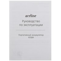Портативный аккумулятор Aceline R7089 черный