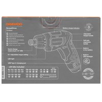 Аккумуляторная отвертка DAEWOO DAA 3620Li PLUS