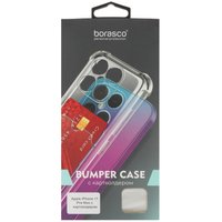 Накладка  BoraSCO Bumper Case для Apple iPhone 17 Pro Max прозрачный