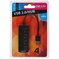 USB-разветвитель DEXP BT4-09