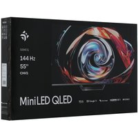 55" (139 см) Телевизор DEXP 55MCG 55 серый