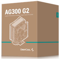 Кулер для процессора DEEPCOOL AG300 G2 [R-AG300-BKAMMG2] черный