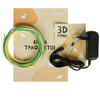 3D-ручка с пластиком Aceline RP101B  желтый