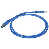 Кабель DEXP USB Type-A - USB Type-B синий 1 м