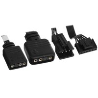 Fan Aerocool Saturn 12F ARGB 6-pin  black
