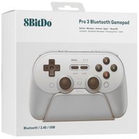 Геймпад беспроводной 8BitDo PRO 3 серый