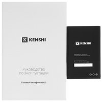 Сотовый телефон KENSHI mini 1 черный/черный