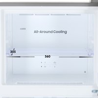 Холодильник с морозильником   Samsung RT38CG6000S9WT серый
