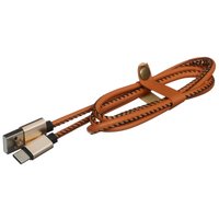 Кабель REXANT USB Type-C - USB Type-A коричневый 1 м